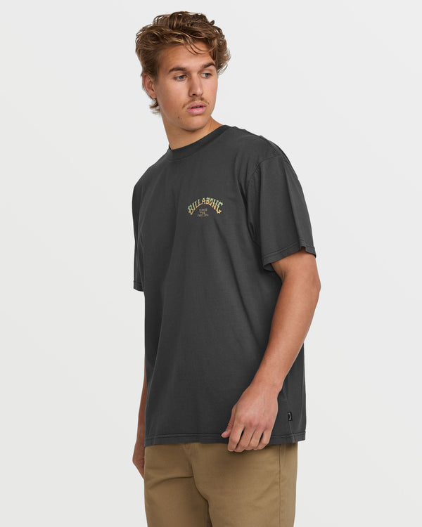 Billabong Hack Premium Wave Wash Tee - Washed Black