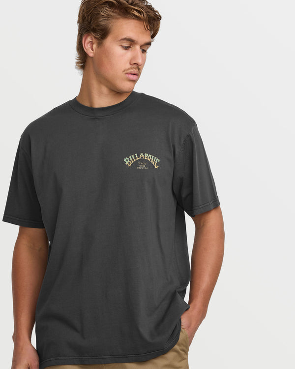 Billabong Hack Premium Wave Wash Tee - Washed Black