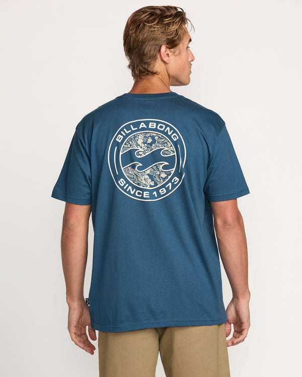 Billabong Hollow Premium Tee - Deep Blue