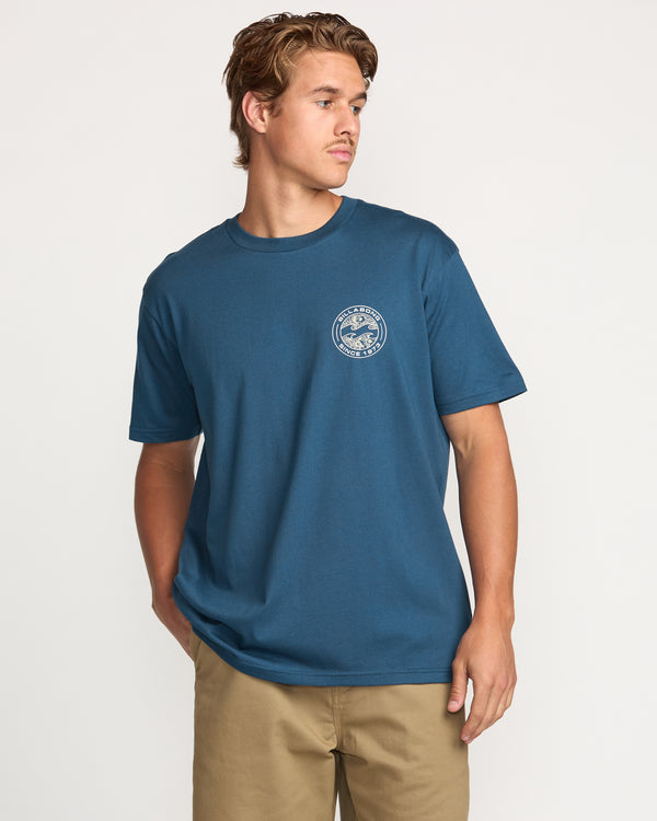 Billabong Hollow Premium Tee - Deep Blue
