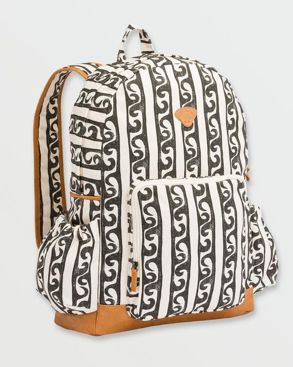 billabong Home Abroad Backpack - Black White