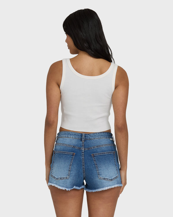 Billabong Hula Club Rj Tank Top - Salt Crystal