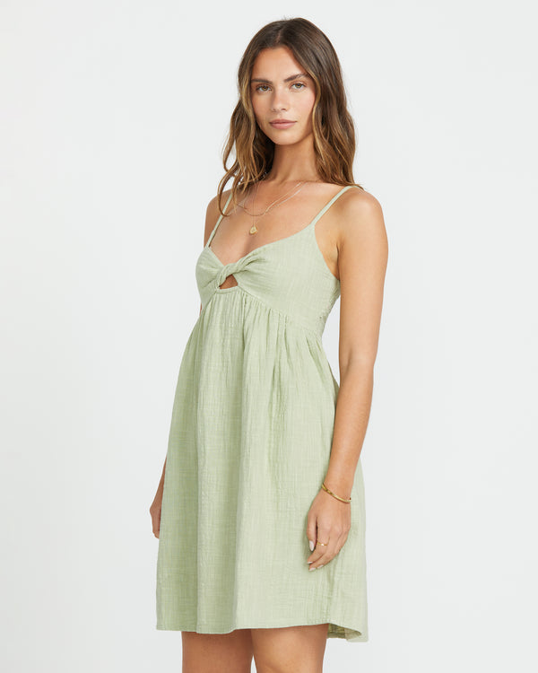 Billabong In A Twist Dress - Pistachio