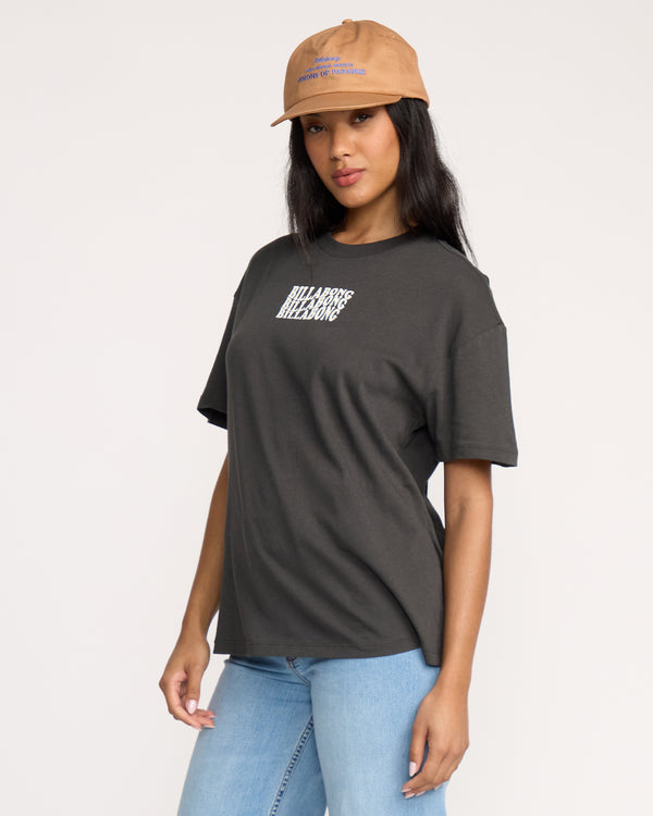 Billabong In The Beyond T-Shirt - Off Black