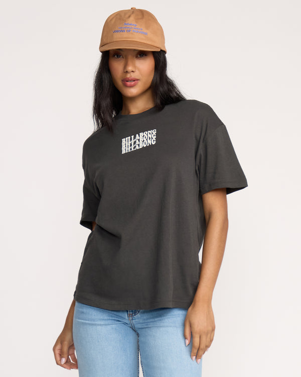 billabong In The Beyond T-Shirt - Off Black