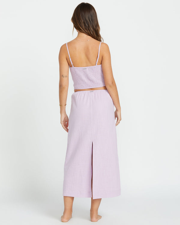 Billabong Keep It Simple Skirt - Amethyst Smoke