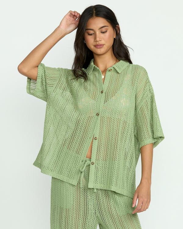 billabong Largo Overshirt - Pistachio