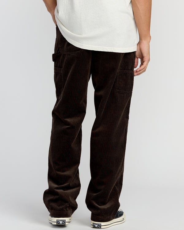 Billabong Larry Cord Garage Pants - Chocolate