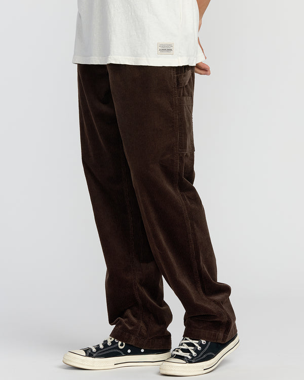 Billabong Larry Cord Garage Pants - Chocolate