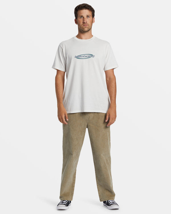 Billabong Larry Elastic Waist Corduroy Pants - Dune