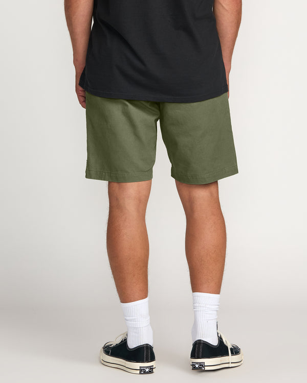 Billabong Larry Laybacks 19" Twill Shorts - Olive