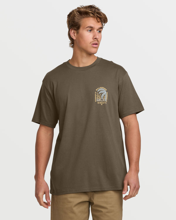 Billabong Last Light Premium Tee - Brown