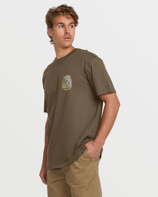 Billabong Last Light Premium Tee - Brown