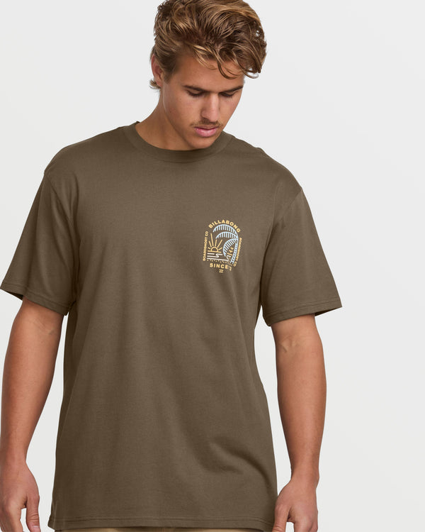 Billabong Last Light Premium Tee - Brown