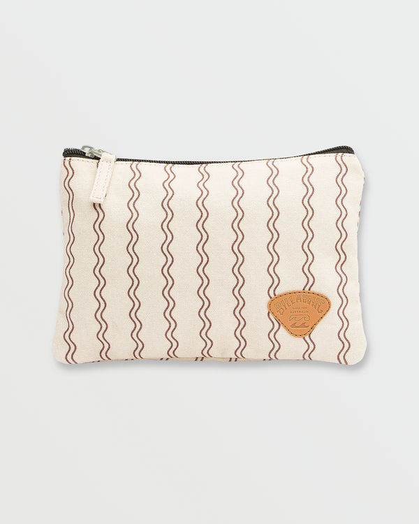 Billabong Lil Snitch Pouch - Whitecap