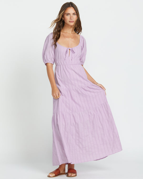 Billabong Lilac Lover Dress - Peaceful Lilac
