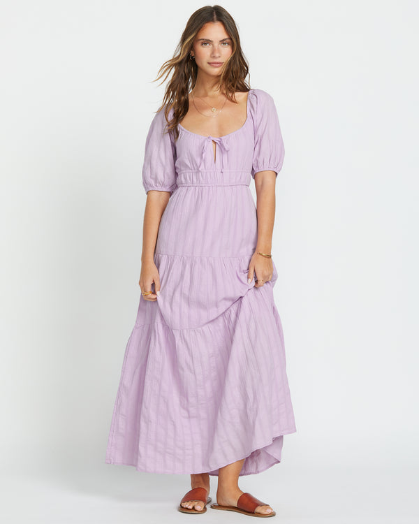 Billabong Lilac Lover Dress - Peaceful Lilac