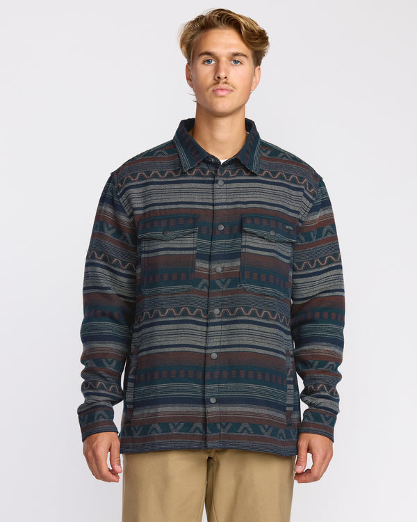 billabong Lodge Long Sleeve Shirt - Chino