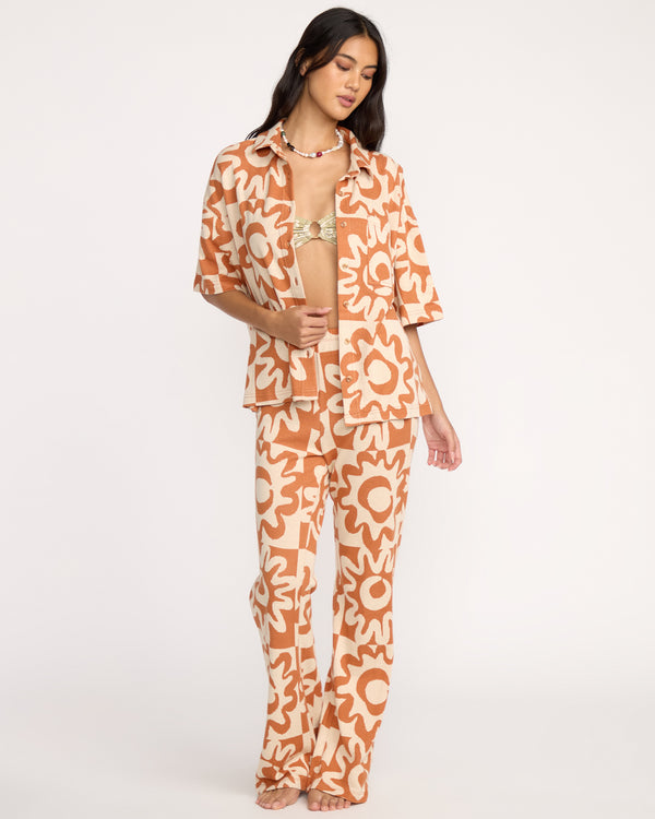 Billabong Lost Waves Short Sleeve T-Shirt - Sunburnt