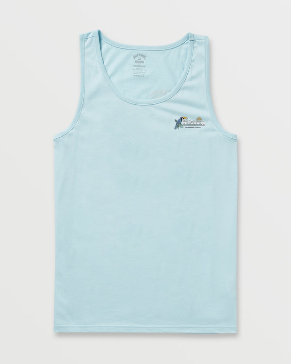Billabong Lounge Premium Tank - Coastal Blue