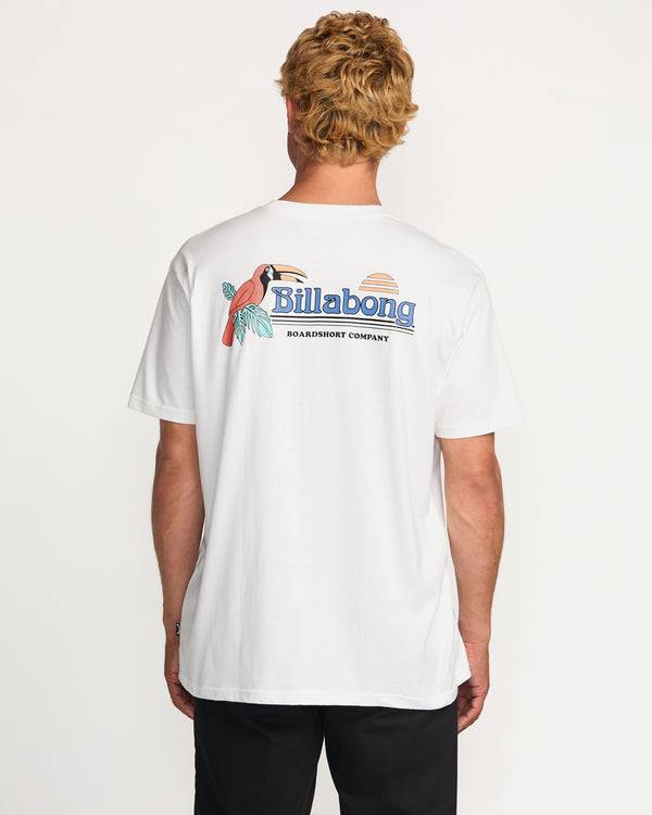 Billabong Lounge Premium Tee - Off White