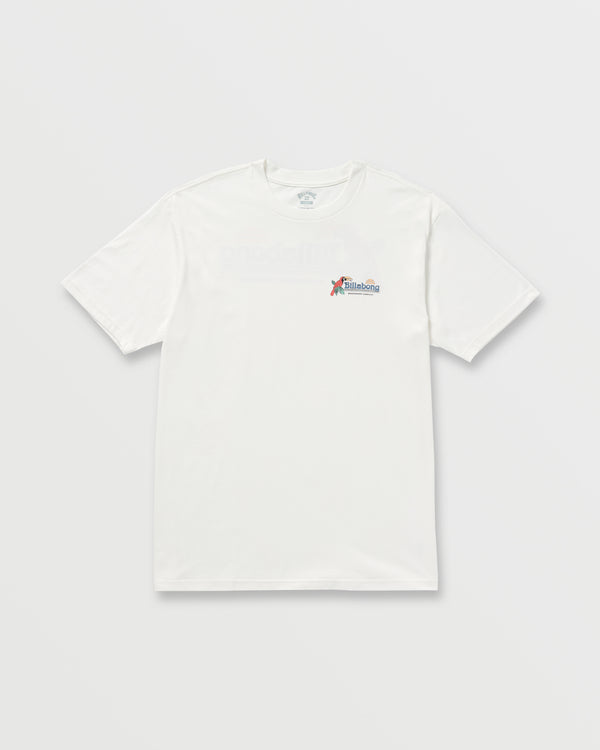 Billabong Lounge Premium Tee - Off White