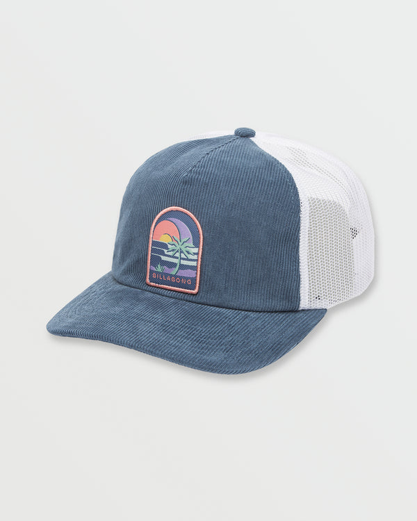 billabong Lounge Trucker Hat - Carolina Blue
