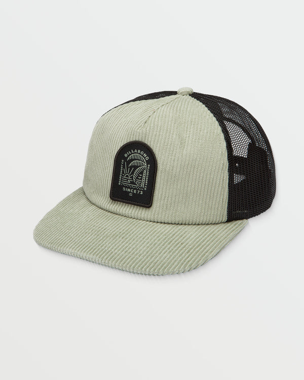 billabong Lounge Trucker Hat - Moss