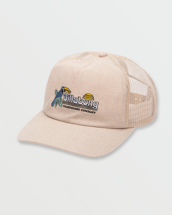 billabong Lounge Trucker Hat - Sand