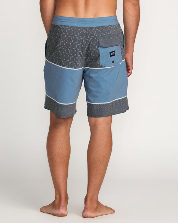 Billabong Lowers Lo Tide 19" Boardshorts - Deep Blue
