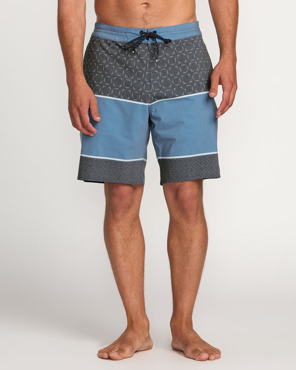 billabong Lowers Lo Tide 19" Boardshorts - Deep Blue
