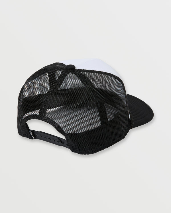 Billabong Mai Tai Hi Foam Trucker Hat - Black White