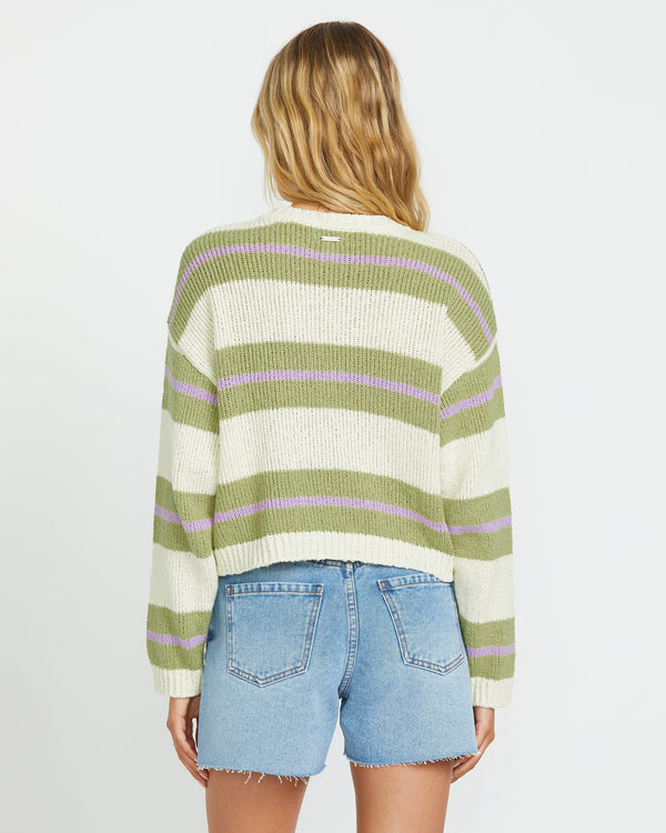 Billabong Make It Waves Sweater - Avocado