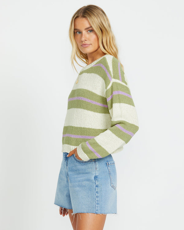 Billabong Make It Waves Sweater - Avocado