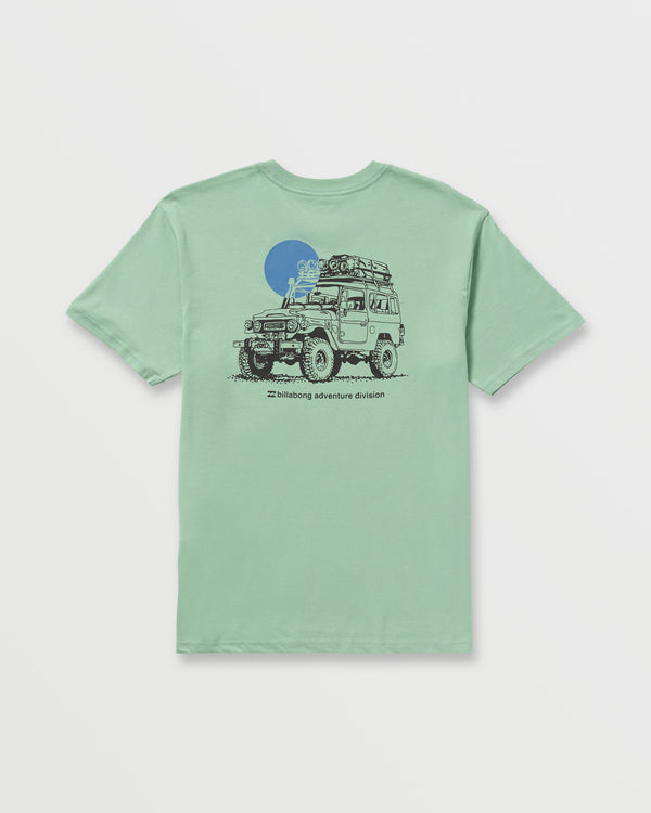 Billabong Making Tracks A/Div Tee - Mist Green