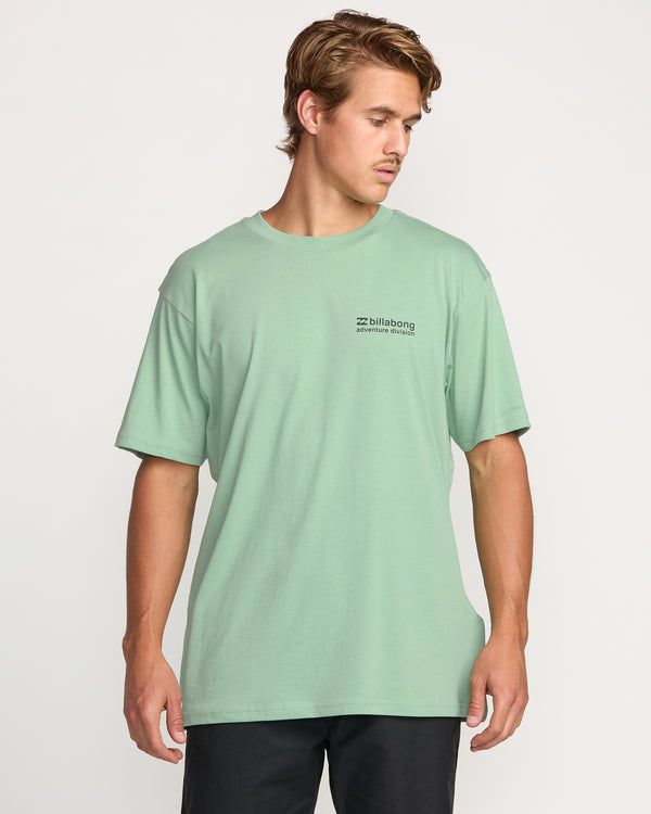 billabong Making Tracks A/Div Tee - Mist Green