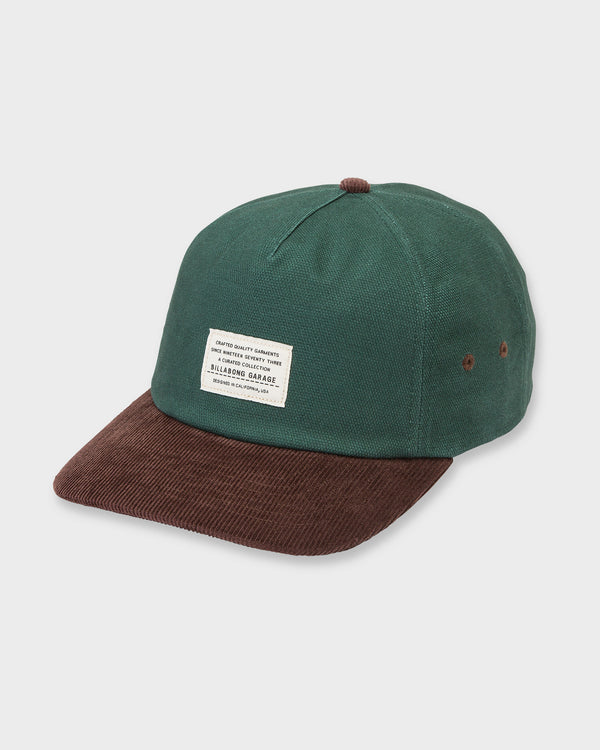 billabong Mill Spec Garage Strapback Hat - Teal