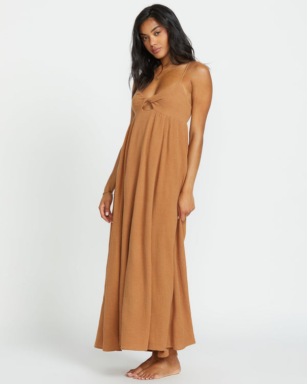 Billabong Modern Love Maxi Dress - Doeskin