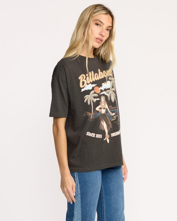 Billabong My Sunny Girl T-Shirt - Off Black