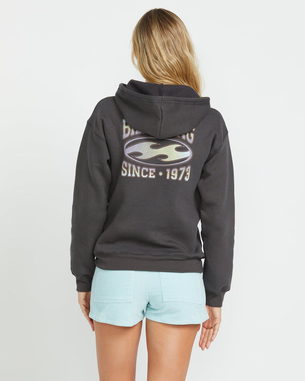 Billabong Nice Vibes Po Hoodie - Off Black