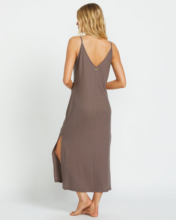 Billabong Night Waves Midi Dress - Kona