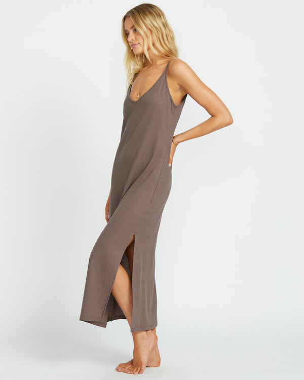 Billabong Night Waves Midi Dress - Kona