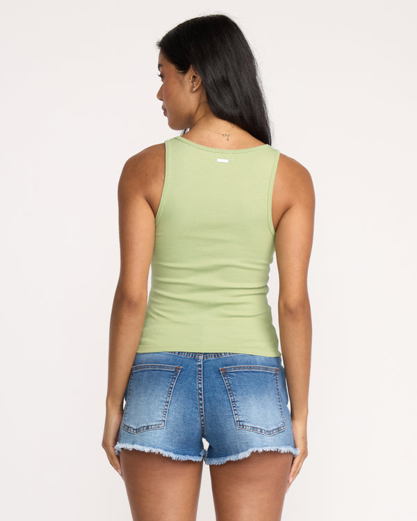Billabong Nothing But Sun Knit Tank - Pistachio