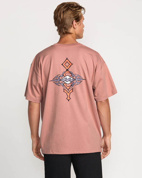 Billabong Occy OG Tee - Dusty Rose