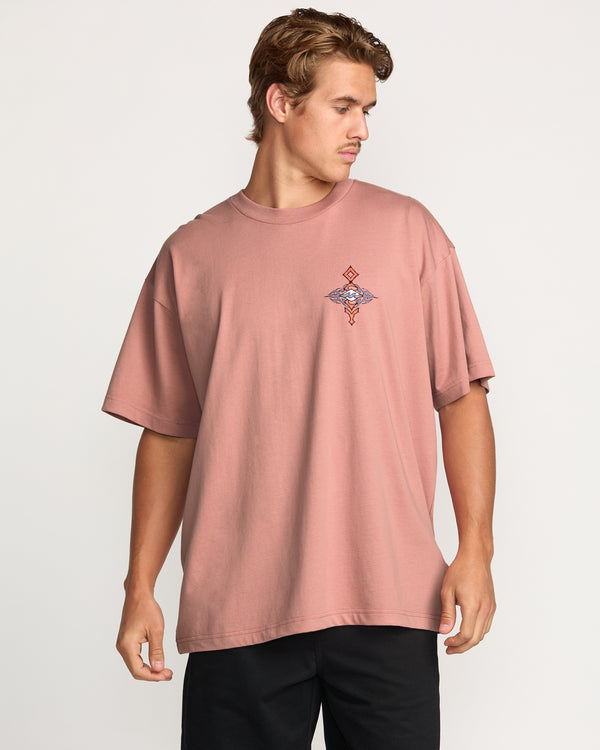 billabong Occy OG Tee - Dusty Rose