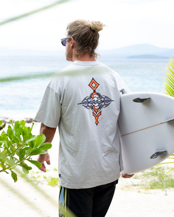 billabong Occy OG Tee - Silver