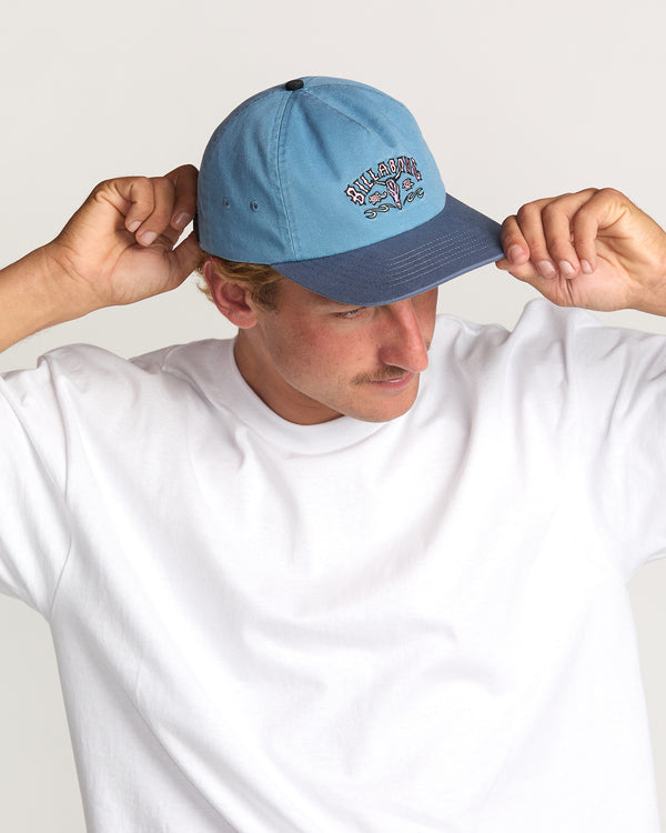 Billabong Occy Strapback Hat - Cloud Blue