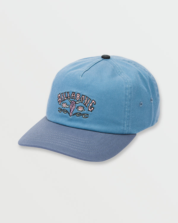 billabong Occy Strapback Hat - Cloud Blue