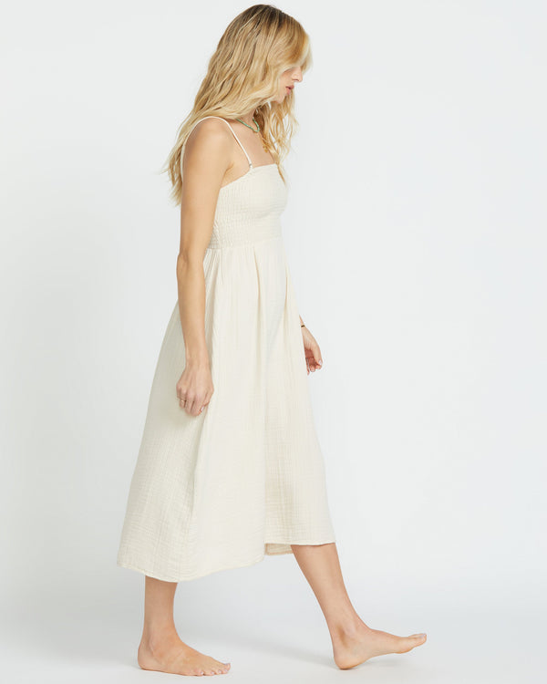 Billabong Off The Coast Dress - Whitecap