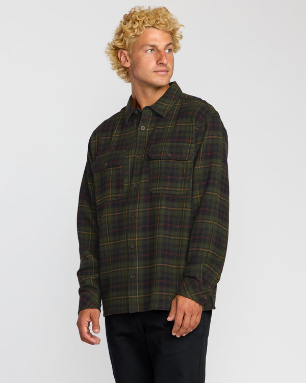 Billabong Offshore Flannel Shirt - Black